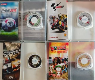 Lote 4 Giochi PSP: PES 2010, Need for Speed, Worms