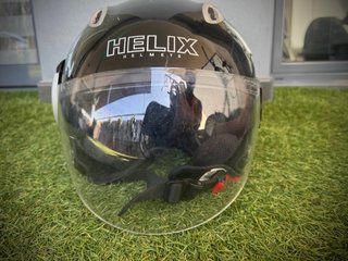Casco Moto Helix Negro talla M