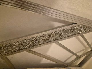 Cama antigua níquel 110 cm