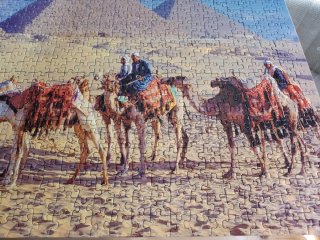 Puzzle Ravensburger 1000 piezas.  Pirámides Giza