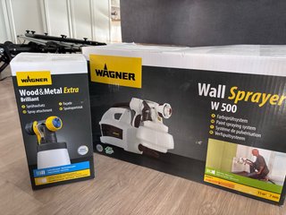 Wagner Wall Sprayer W500 y Wood Metal Extra