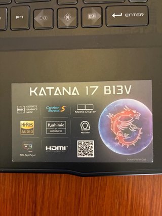 MSI Katana 17 B13V Gaming Laptop