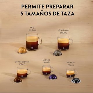 Cafetera De’Longhi Nespresso Vertuo Negra