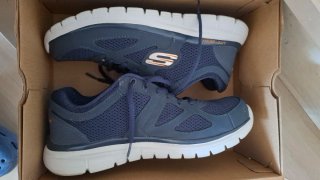 Scarpe da ginnastica Skechers blu uomo