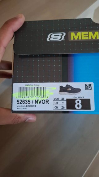 Scarpe da ginnastica Skechers blu uomo