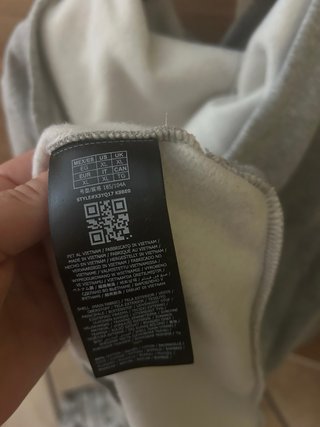 Felpa Guess nuova XL grigia