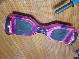 Hoverboard con  silla negra y Azul