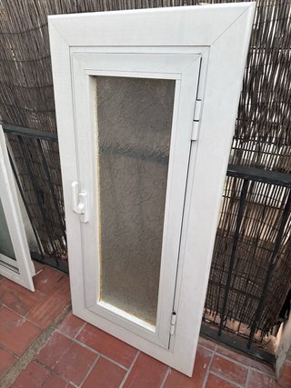 Ventana corredera aluminio con cristal