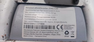 Patinete Eléctrico NINEBOT ZING C10