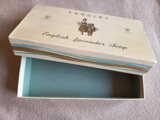 Antigua Caja Cartón Jabón Yardley