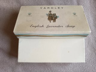 Antigua Caja Cartón Jabón Yardley