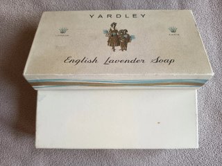 Antigua Caja Cartón Jabón Yardley