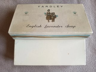 Antigua Caja Cartón Jabón Yardley