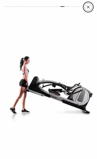 Bicicleta Elíptica ProForm plegable