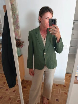 Americana Zara Verde Talla S