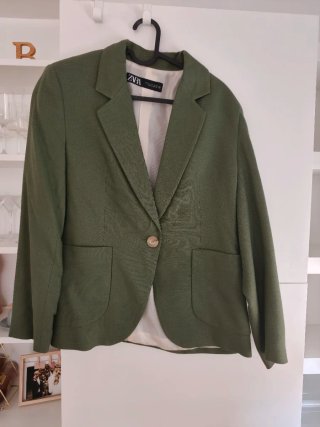 Americana Zara Verde Talla S