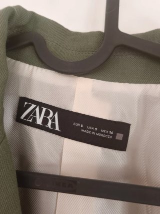 Americana Zara Verde Talla S