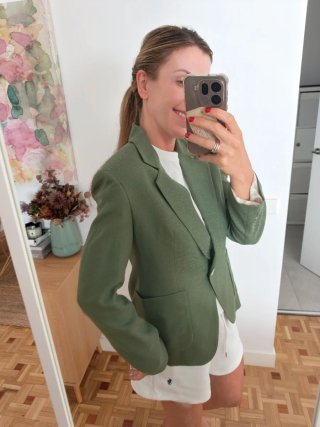 Americana Zara Verde Talla S