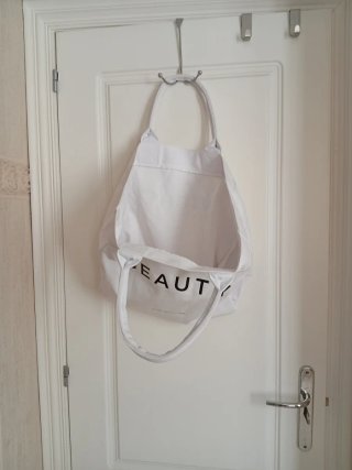 Bolsa de playa NICHE blanca