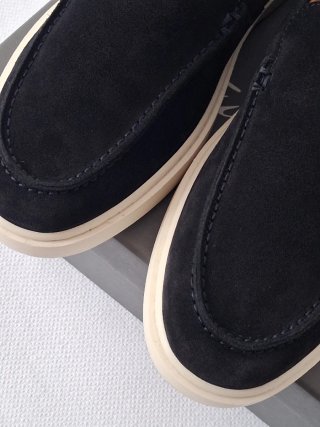 Mocasines ante Emidio Tucci azul marino