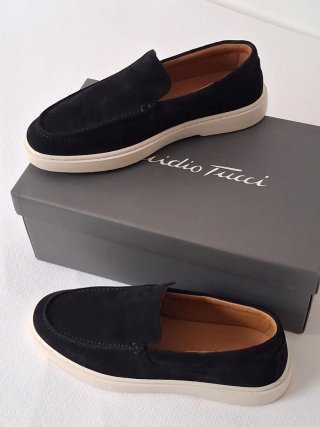 Mocasines ante Emidio Tucci azul marino