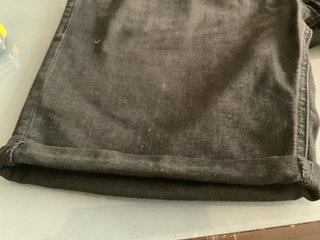 Jack & Jones Shorts Negros Efecto Desgastado XXL