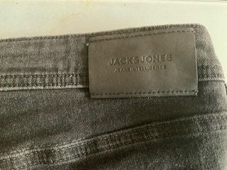 Jack & Jones Shorts Negros Efecto Desgastado XXL