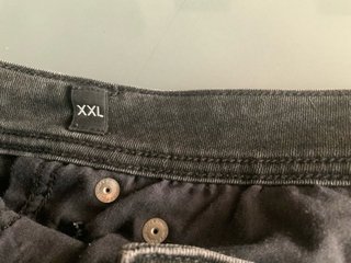 Jack & Jones Shorts Negros Efecto Desgastado XXL