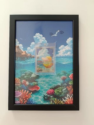 Marco Expositor Carta Pokémon Psyduck