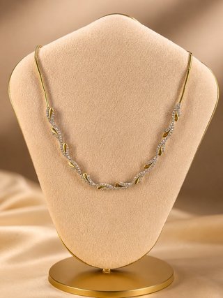 Gargantilla Oro 18k Circonitas Ref. BIL-TRA2228