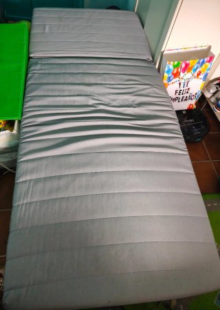 Sillón Cama Diseño Círculos Multicolor