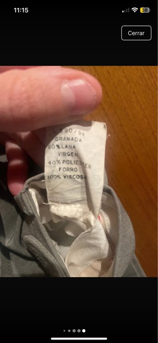 Pantalón Emidio Tucci Gris Hombre