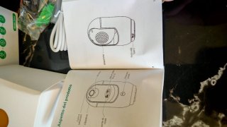 Telecamera Wi-Fi Pan-Tilt IP Nuova