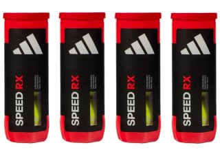 4 botes pelotas pádel Adidas SPEED RX