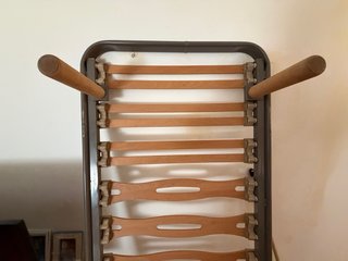 Somier Cama 75x190 Metal y Madera. 2 iguales
