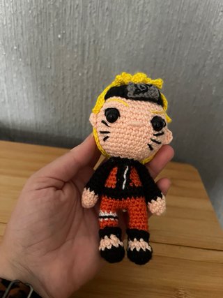 Muñeco Amigurumi Naruto Crochet