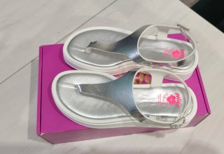 Sandalias Pablosky Plataforma Plata