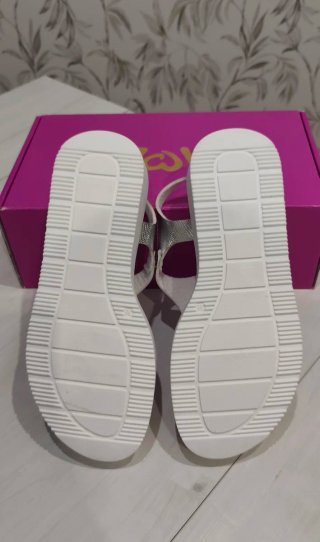 Sandalias Pablosky Plataforma Plata