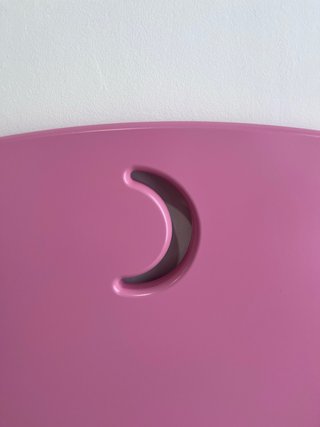 Cabecero Cama Infantil 90cm Luna Rosa