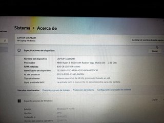 Ordenador HP Blanco