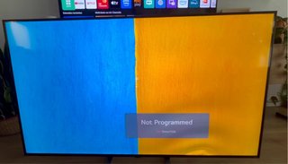 LG 65” Mini LED 4K con defecto visual