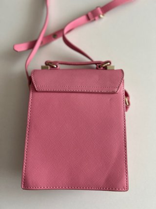 Bolso bandolera rosa