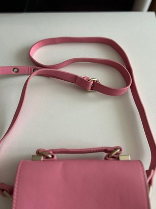 Bolso bandolera rosa