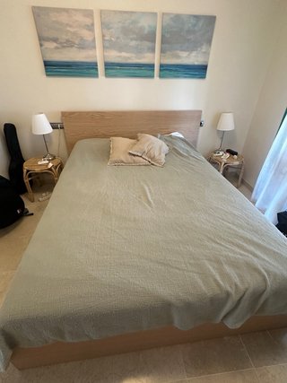 Cama Ikea MALM + Colchón
