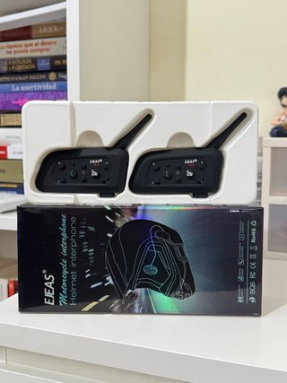 Ejeas V6PRO 2 intercomunicadores moto nuevos