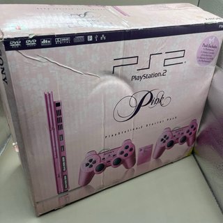 Playstation 2 PS2 Slim Rosa con scatola