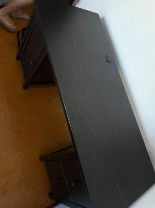 Mesa Escritorio Hemnes Negro Ikea