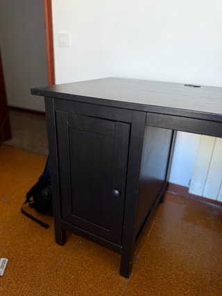 Mesa Escritorio Hemnes Negro Ikea
