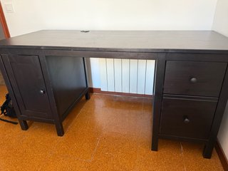 Mesa Escritorio Hemnes Negro Ikea