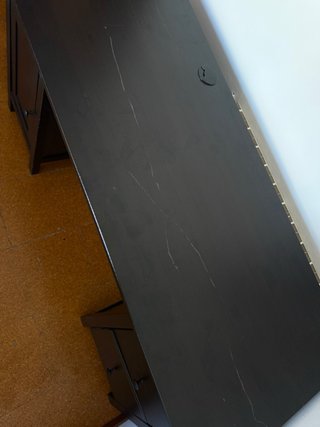 Mesa Escritorio Hemnes Negro Ikea